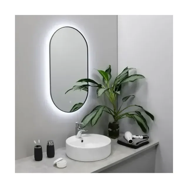 Зеркало Fixsen FX-3100F 50*100 с led-подсветкой графит