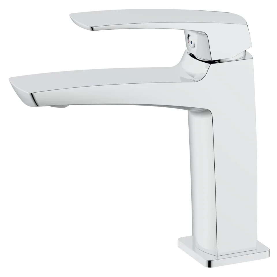 Cмеситель для раковины Azario Conda керамический картридж, хром (AZ-K1011)