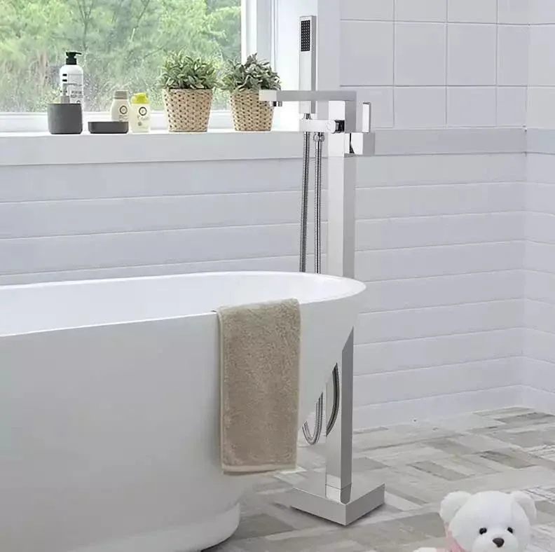 Напольный смеситель Boch Mann Albano Brush Nickel BM8924 матовый никель