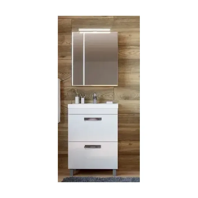 Комплект мебели Vigo Plaza 60 белый, 2 ящика