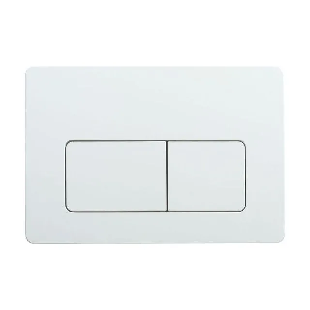 Кнопка смыва Veconi FLUSH V5, FLV5-W, 240х162х9, пластик, белый глянец