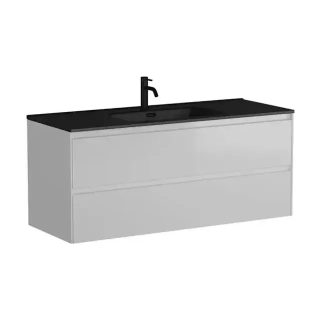 Тумба с раковиной Sancos Cento 120 белая глянцевая CN7006MB рак