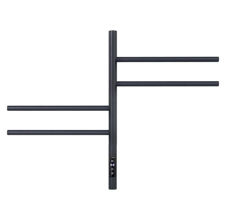 Полотенцесушитель электрический Vincea VTD-1S1CGE 43×60, графит, таймер