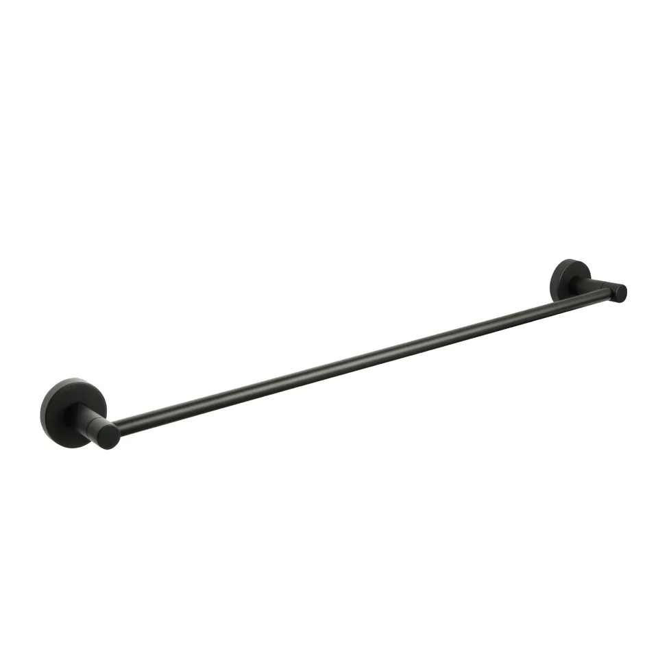 «COMFORT BLACK» Полотенцедержатель трубчатый черный FX-86001 Fixsen
