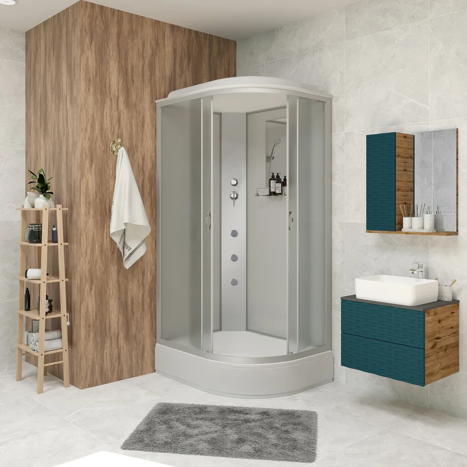 Душевая кабина Niagara Classic NG-33394-14LG (130х90х215) средний поддон(26см),стекло матовое,4 места