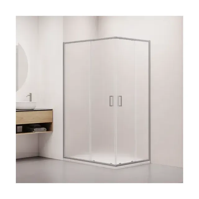 Душевой уголок RGW CL-44S — 900x1200, матовое, профиль матовый хром