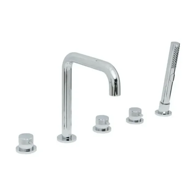 Смеситель на борт ванны Allen Brau Priority 5.31007-00 на 5 отверстий хром