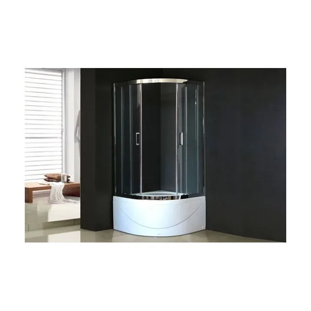 Душевой угол RB 100BK-T (прозрачное)