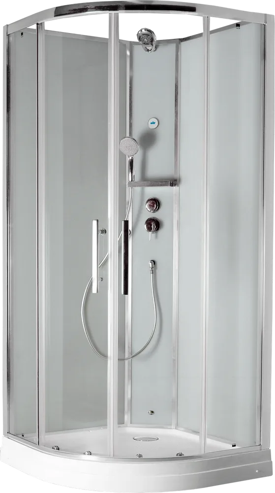 Timo Premium ILMA 901 душевая кабина с крышей , хамам и стульчиком 100*100*222