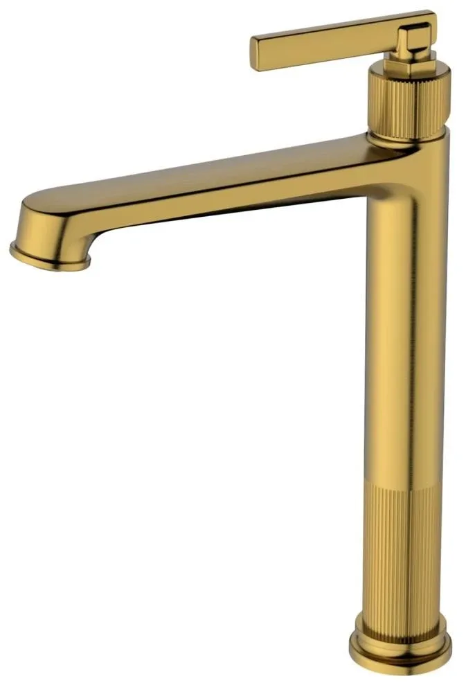 Смеситель Haiba HB11797-5 для раковины брашированное золото