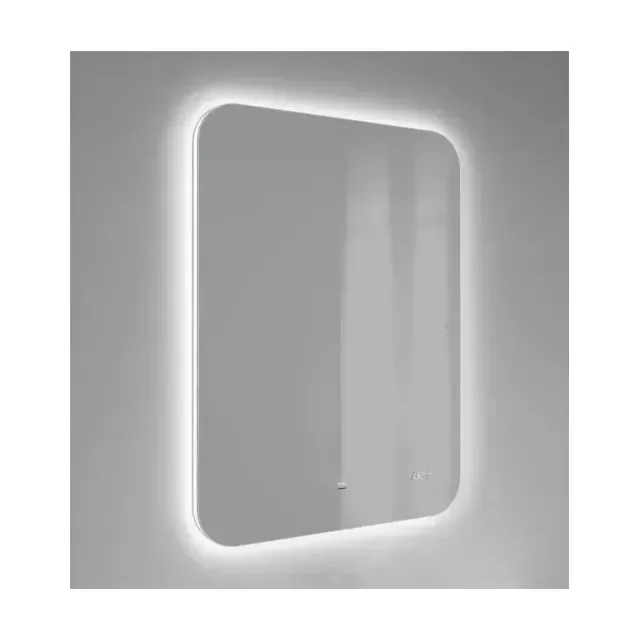Зеркало Raval Ego 60*80 с led-подсветкой и часами