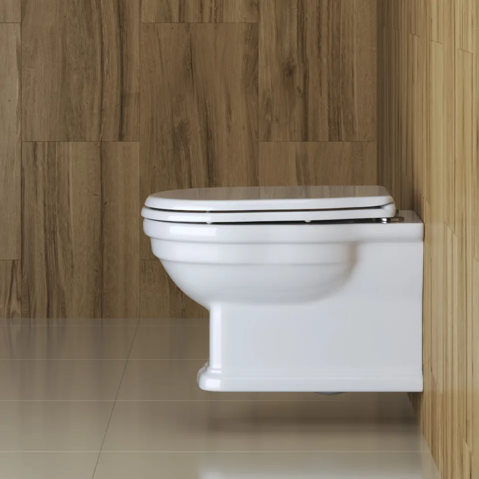 Унитаз подвесной безободковый BelBagno BOHEME BB115CH/BB115SC