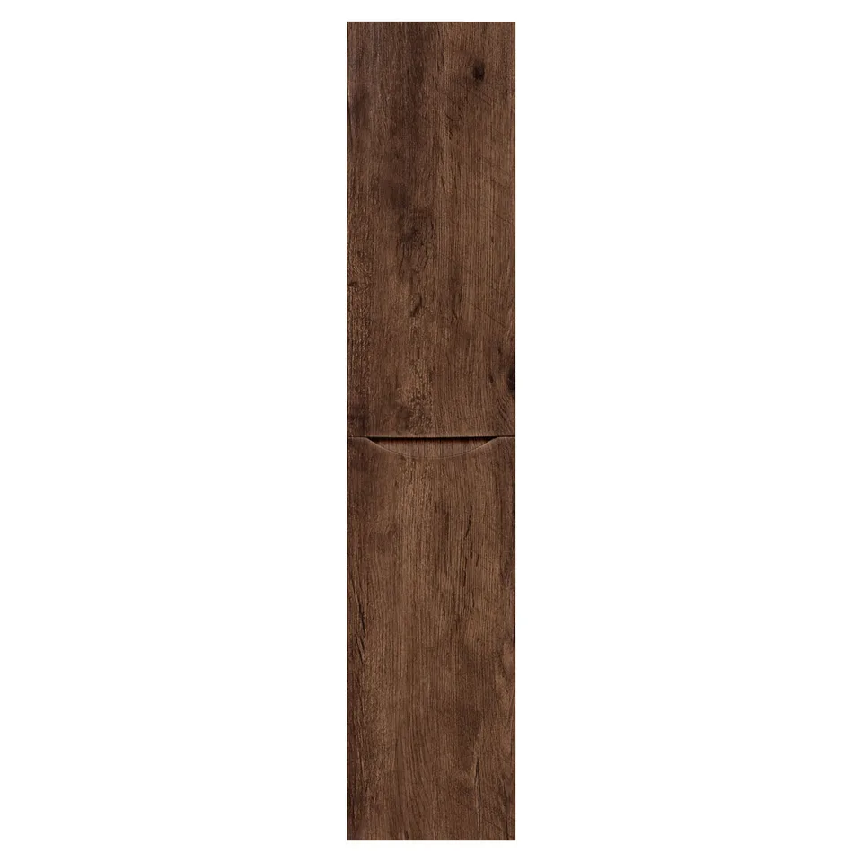Шкаф Миа (Mia) VSC-2M170RW-L подвесной, 1700*350*350, Темное дерево (R.Wood), левый