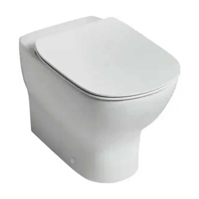 Приставной унитаз Ideal Standard Tesi 36,5*55,5 безободковый с крышкой-сиденьем микролифт Slim