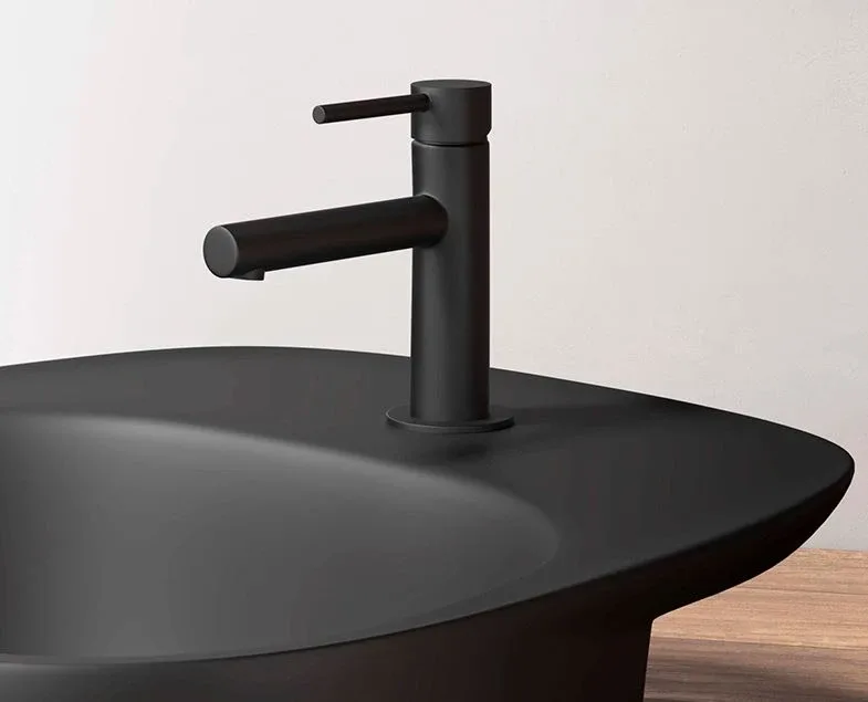 Смеситель Vitra Origin A4255636 для раковины черный матовый
