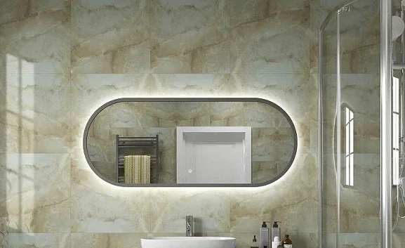 Зеркало с подсветкой ART&MAX Бари Bari AM-Bar-500-1200-DS-F