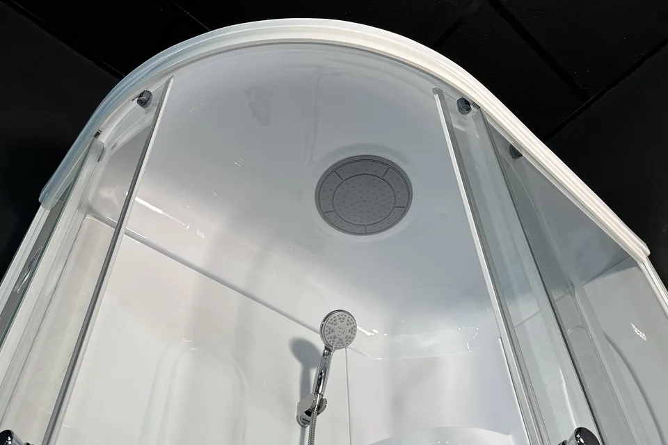 Душевая кабина RB 8120BK1-T (прозрачное) правая
