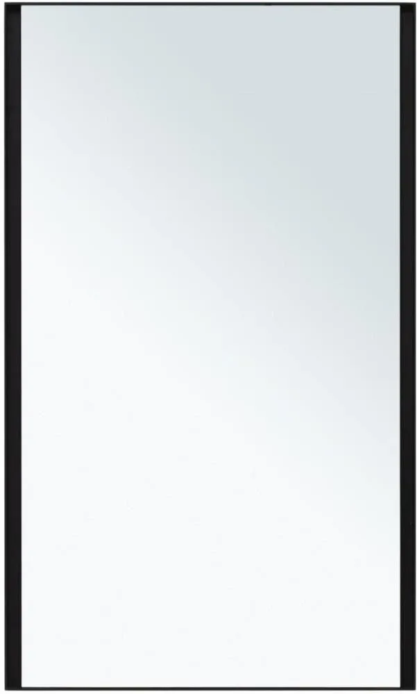 Зеркало Allen Brau Infinity 1.21019.BL 60*100 с Led-подсветкой и инфракрасным выключателем черное матовое