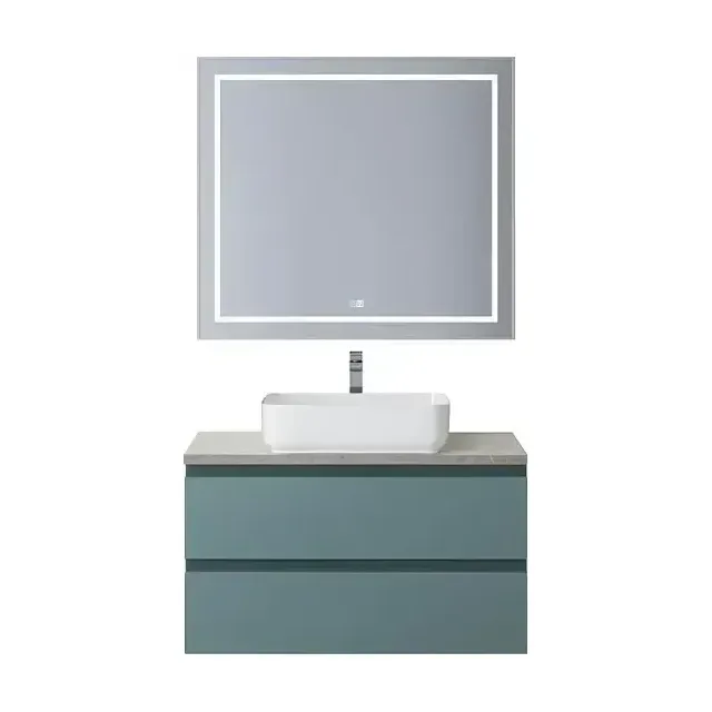 Комплект мебели BelBagno Крафт (Kraft) 90 голубой матовый (столешница KEP-90-MGL)