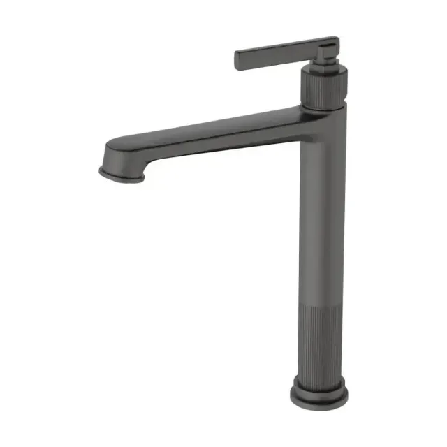 Смеситель Haiba HB11797-3 для раковины оружейная сталь