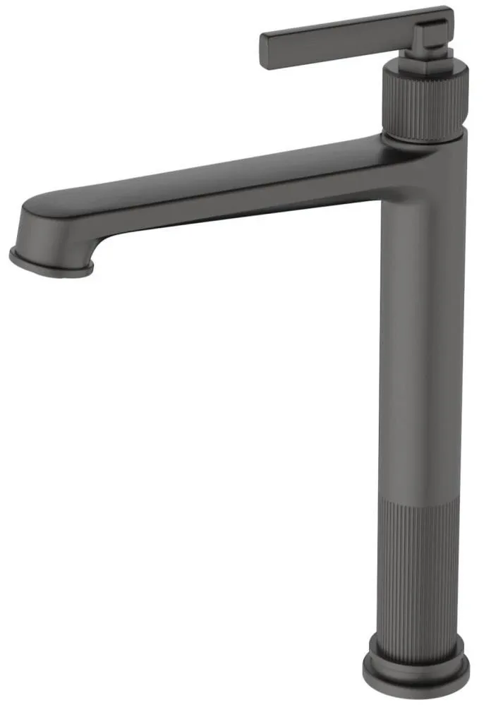 Смеситель Haiba HB11797-3 для раковины оружейная сталь