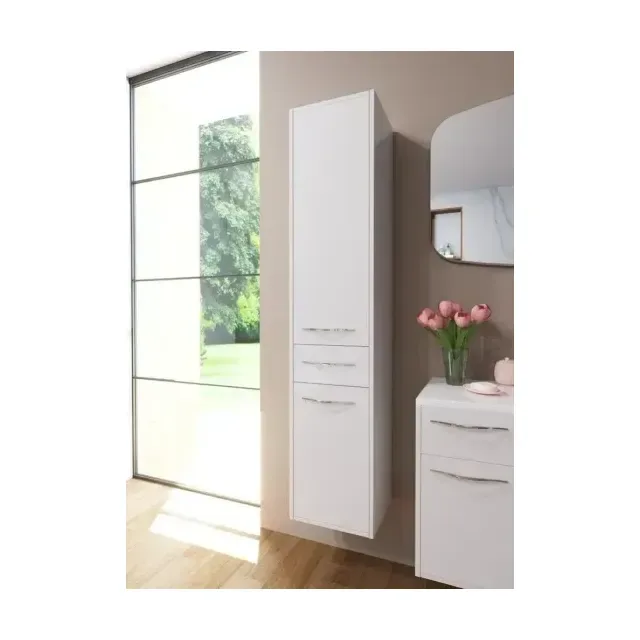 Пенал Эстет Barcelona 35*174,7 белый/на выбор L 1 ящик
