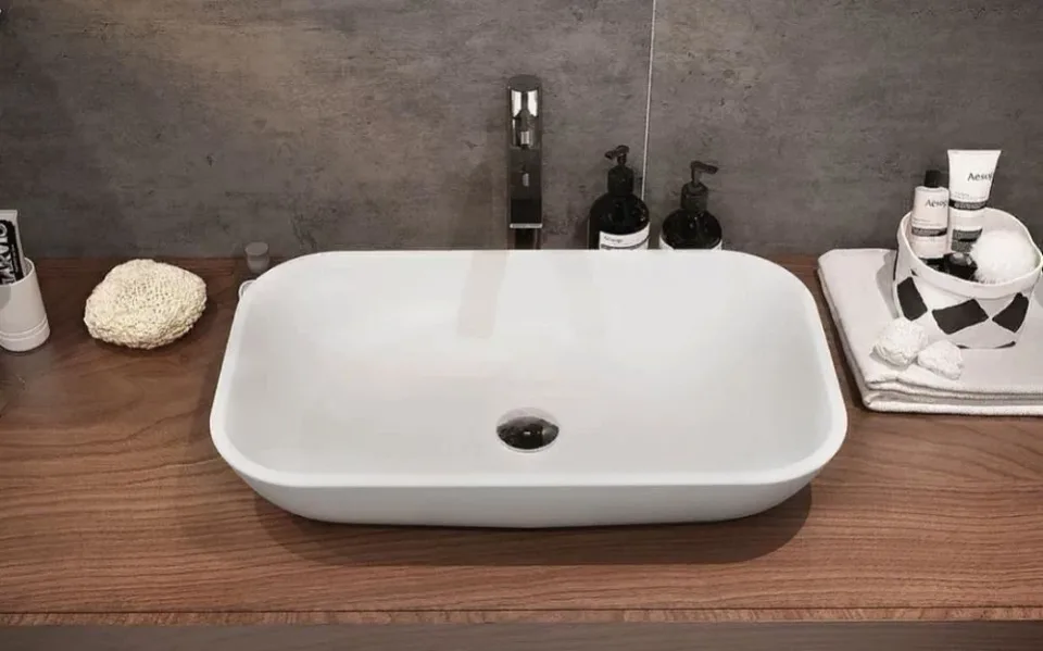 Мебельная раковина Sanita Luxe Infinity 60 для Aquaton (приобретается в комплекте с тумбой)