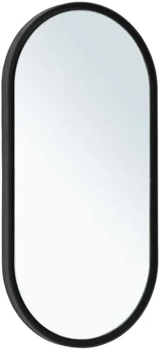 Зеркало Allen Brau Infinity 1.21016.BL 50*100 с Led-подсветкой и инфракрасным выключателем черное матовое