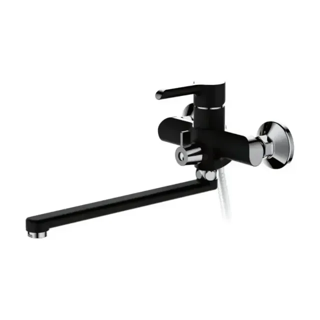 Смеситель Haiba HB22805-7 универсальный черный матовый