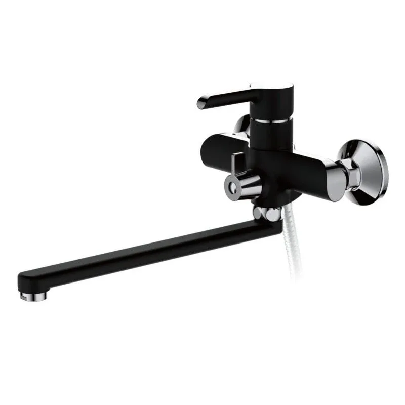 Смеситель Haiba HB22805-7 универсальный черный матовый