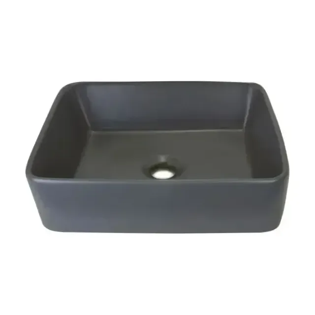 Накладная раковина Bronze DE Luxe Scandi 1010-GM 48*38 серая матовая