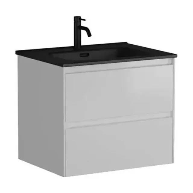 Тумба с раковиной Sancos Cento 60 белая глянцевая CN7001MB рак