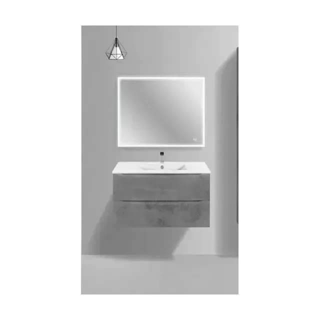 Комплект мебели Vincea Миа (Mia) Слим (Slim) 90 бетон