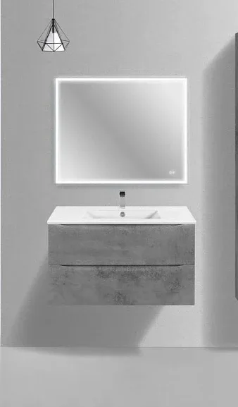 Комплект мебели Vincea Миа (Mia) Слим (Slim) 90 бетон