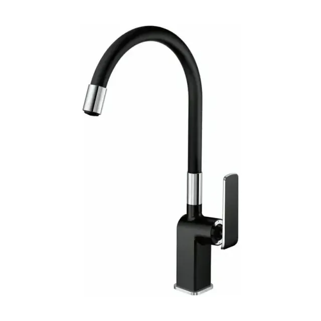 Смеситель Haiba HB73548-7 для кухни черный матовый