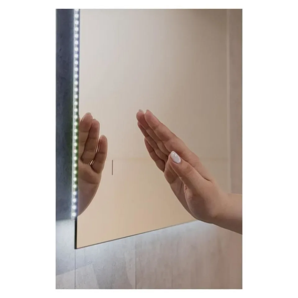 Зеркало Silver Mirrors Daster 80*100 с интерьерной Led-подсветкой инфракрасный выключатель