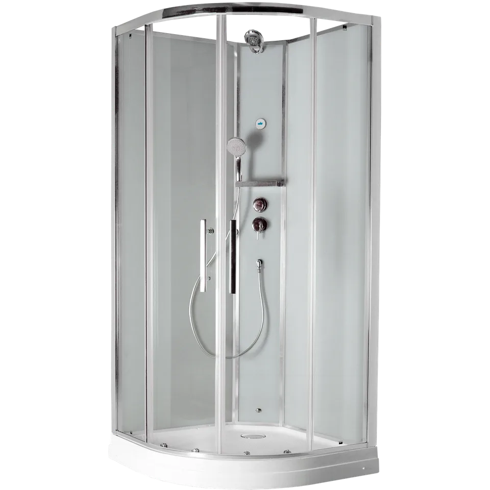 Timo Premium ILMA 901 душевая кабина с крышей , хамам и стульчиком 100*100*222