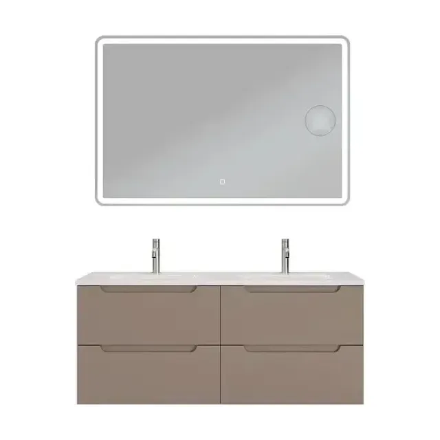 Комплект мебели BelBagno Этна (Etna) 120 бежевый матовый (раковина BB-8099-120-2)