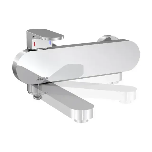 Смеситель Ravak Chrome CR 022.00/150 для ванны и душа со складным изливом