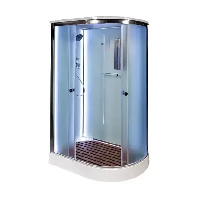 Душевая кабина Deto D102S 120х80х220 L с контурной подсветкой