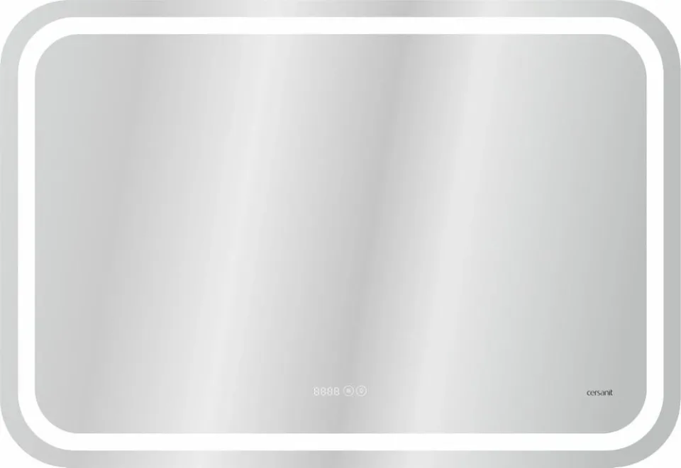 Зеркало Cersanit 050 Дизайн Про (Design Pro) 80 с LED подсветкой и сенсорным выключателем