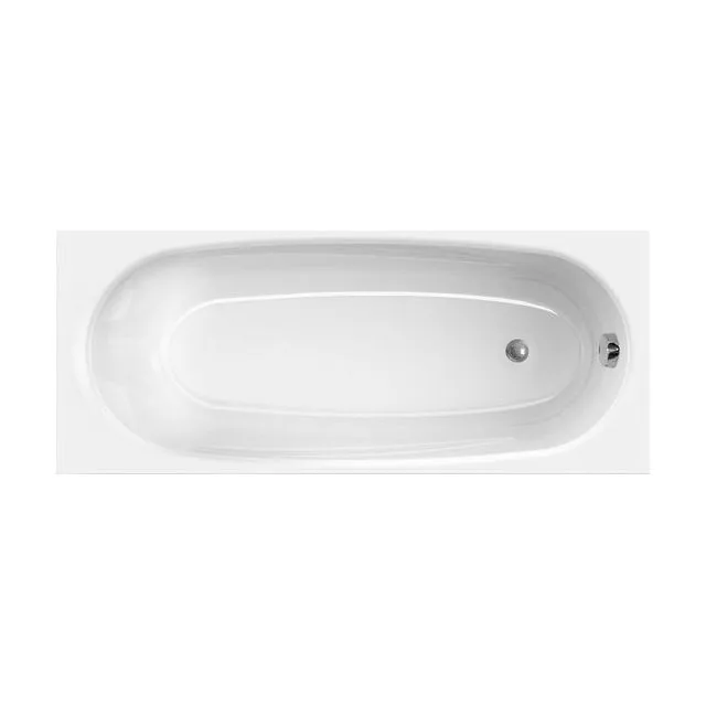 Ванна акриловая Domani-Spa Standard 160×70 см, белая, без каркаса и экранов
