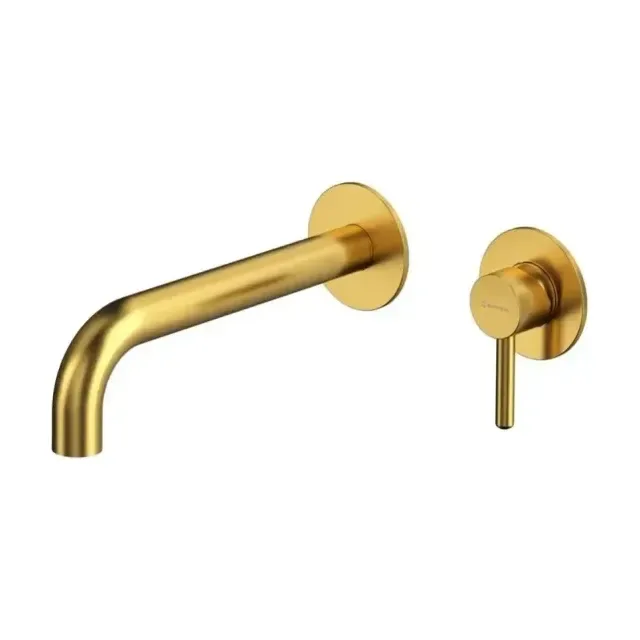 Смеситель Whitecross Y Brushed Gold Y1215GLB для раковины скрытый монтаж брашированное золото