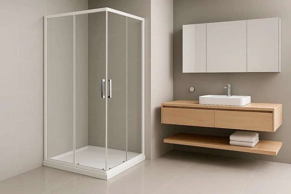 Душевой уголок RB HPD-T 95х95х200 (прозрачное)