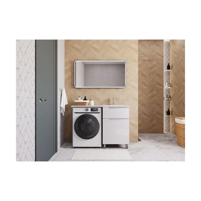 Тумба под раковину Эстет Dallas Luxe New 55 ФР-00017883 напольная универсальная 2 ящика