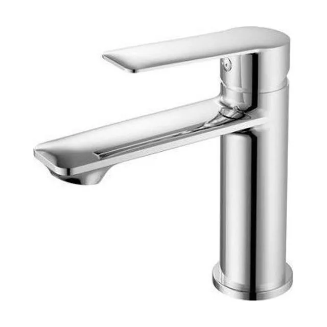 Смеситель для умывальника AVRORA SLIM монолитный, цвет хром
