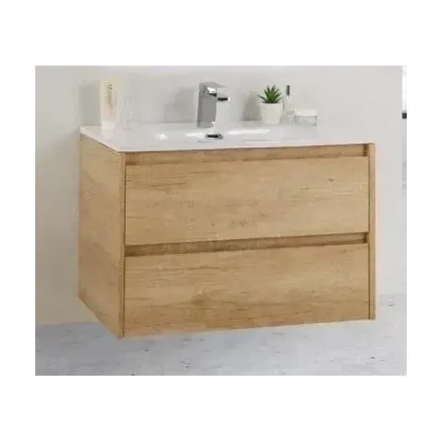 Тумба с раковиной BelBagno Крафт (Kraft) 39/60 натуральный дуб Небраска