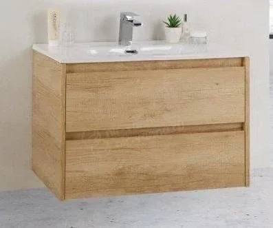 Тумба с раковиной BelBagno Крафт (Kraft) 39/60 натуральный дуб Небраска