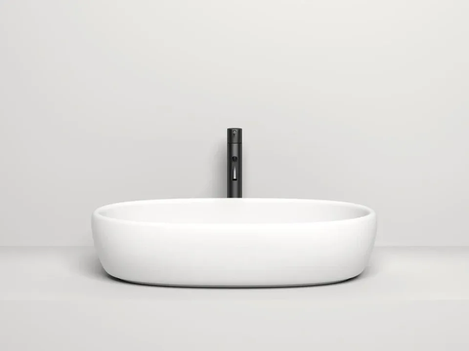 Накладная раковина Salini Luce S-Stone 70*40 цветная матовая (по RAL)