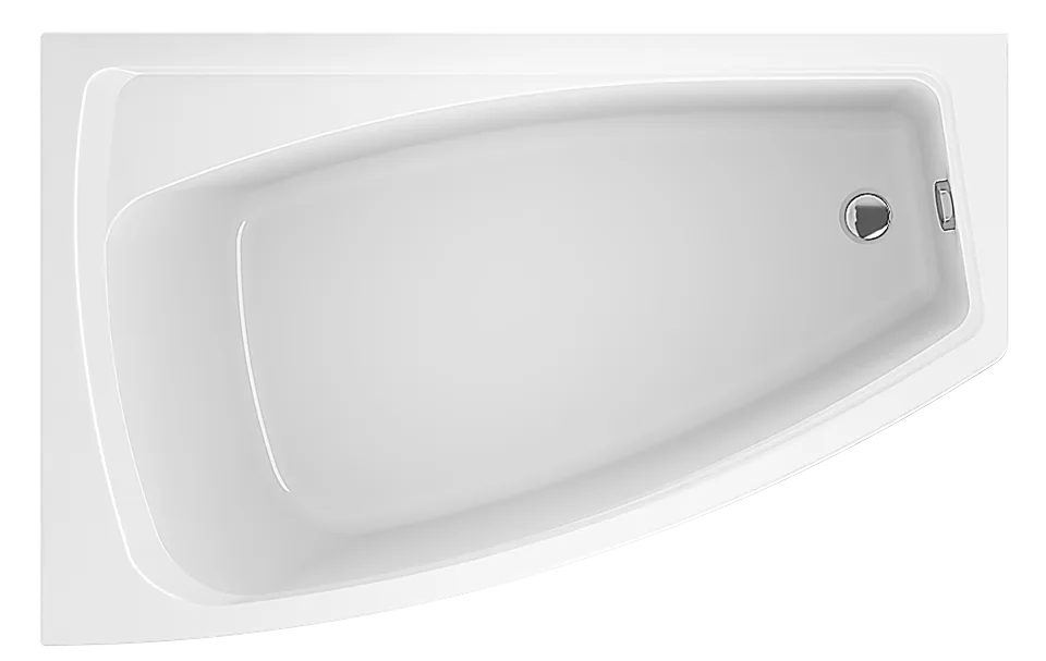 Ванна акриловая Domani-Spa Trend 160×95, левая, DS02Tr160L